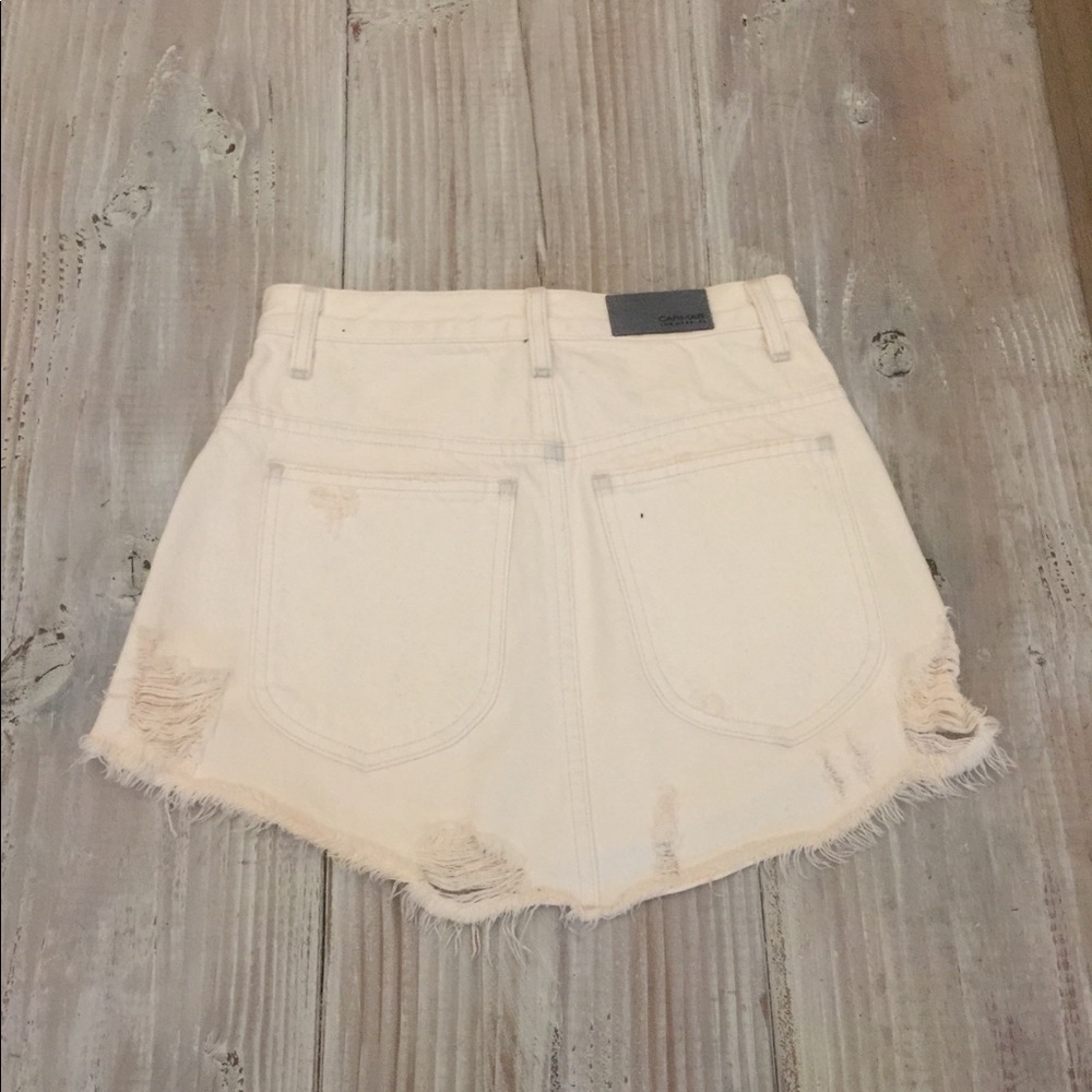 New!Lf /Carmar baby pink Beatrice denim zip up - Picture 4 of 4